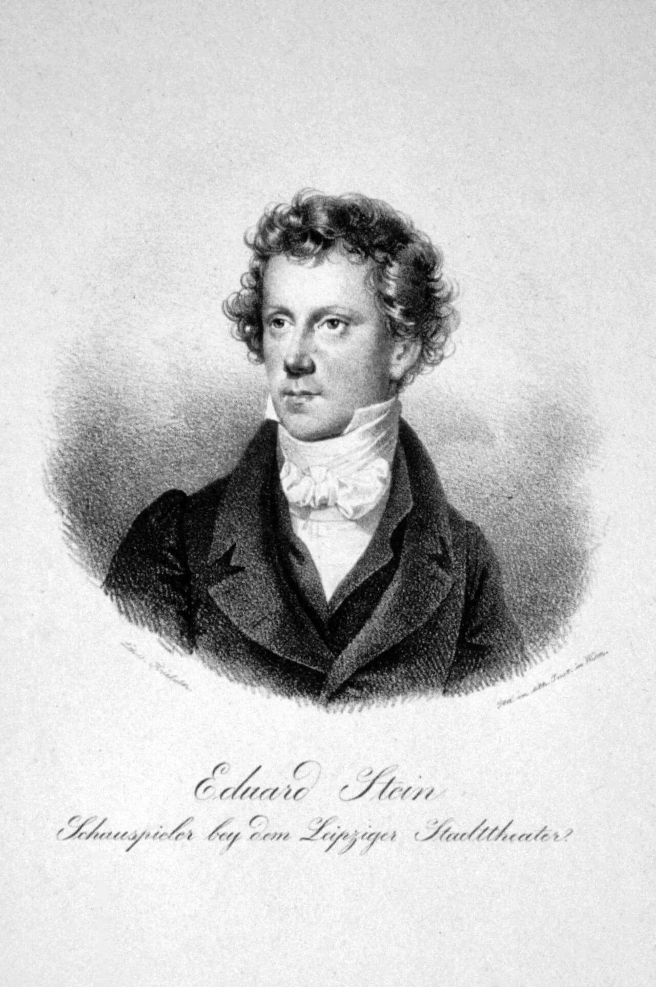 Porträt von Eduard Franz Stein (1794–1828) – Gedenkseite