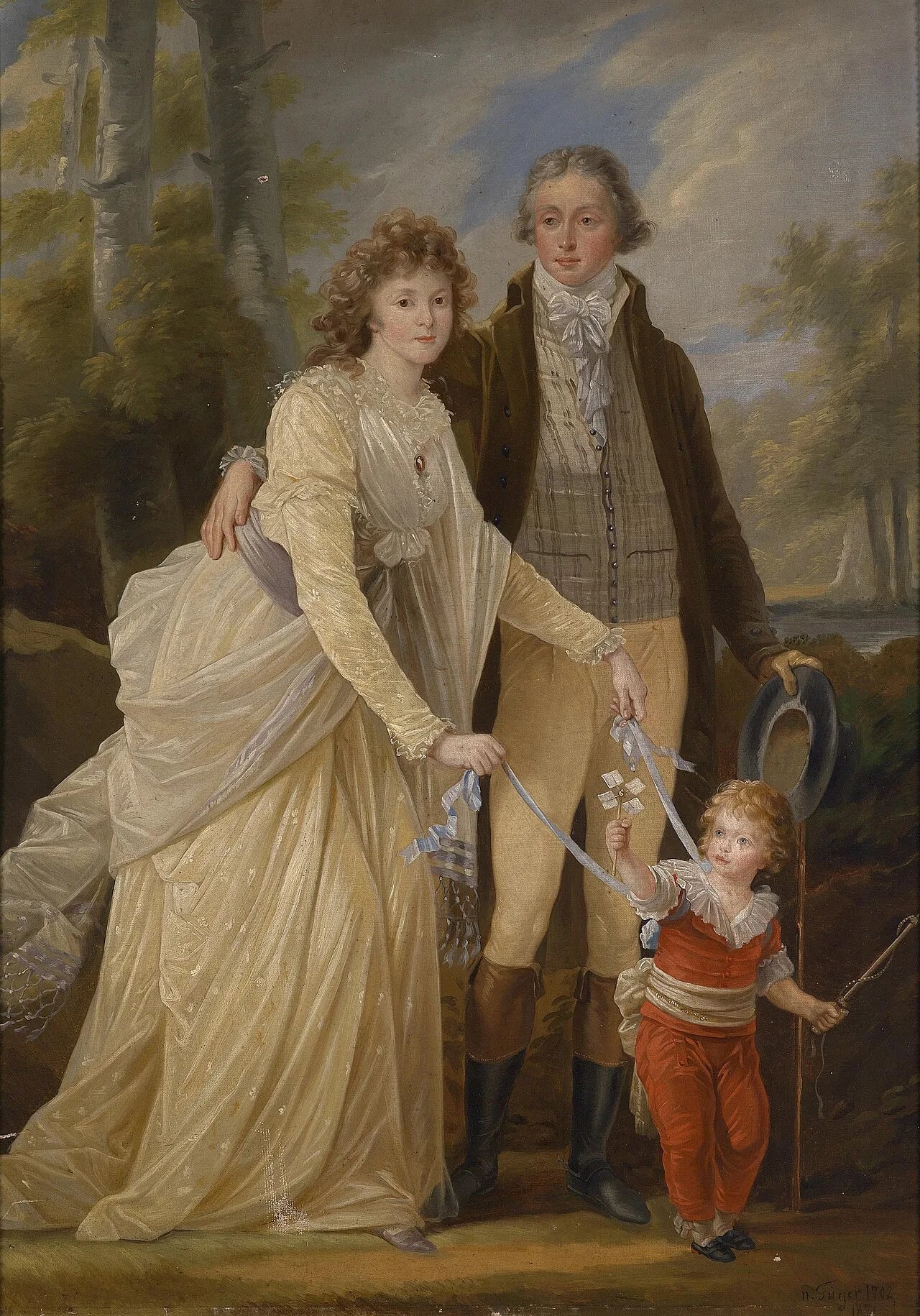 Porträt von Karl Borromäus Johann Fürst Liechtenstein (1765–1795) – Gedenkseite