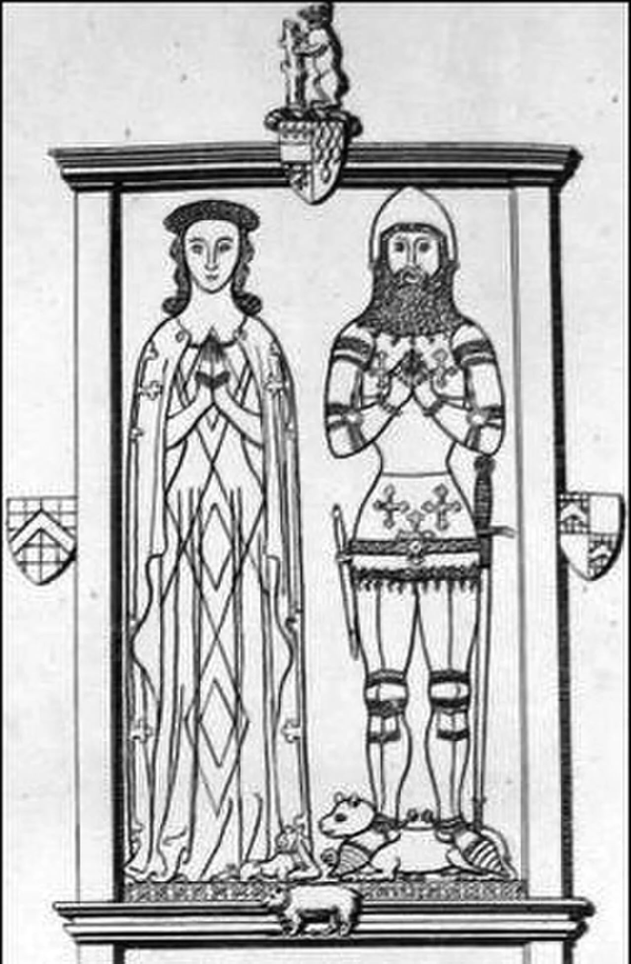 Portrait of Thomas de Beauchamp, 12. Earl of Warwick (1338–1401) – memorial page