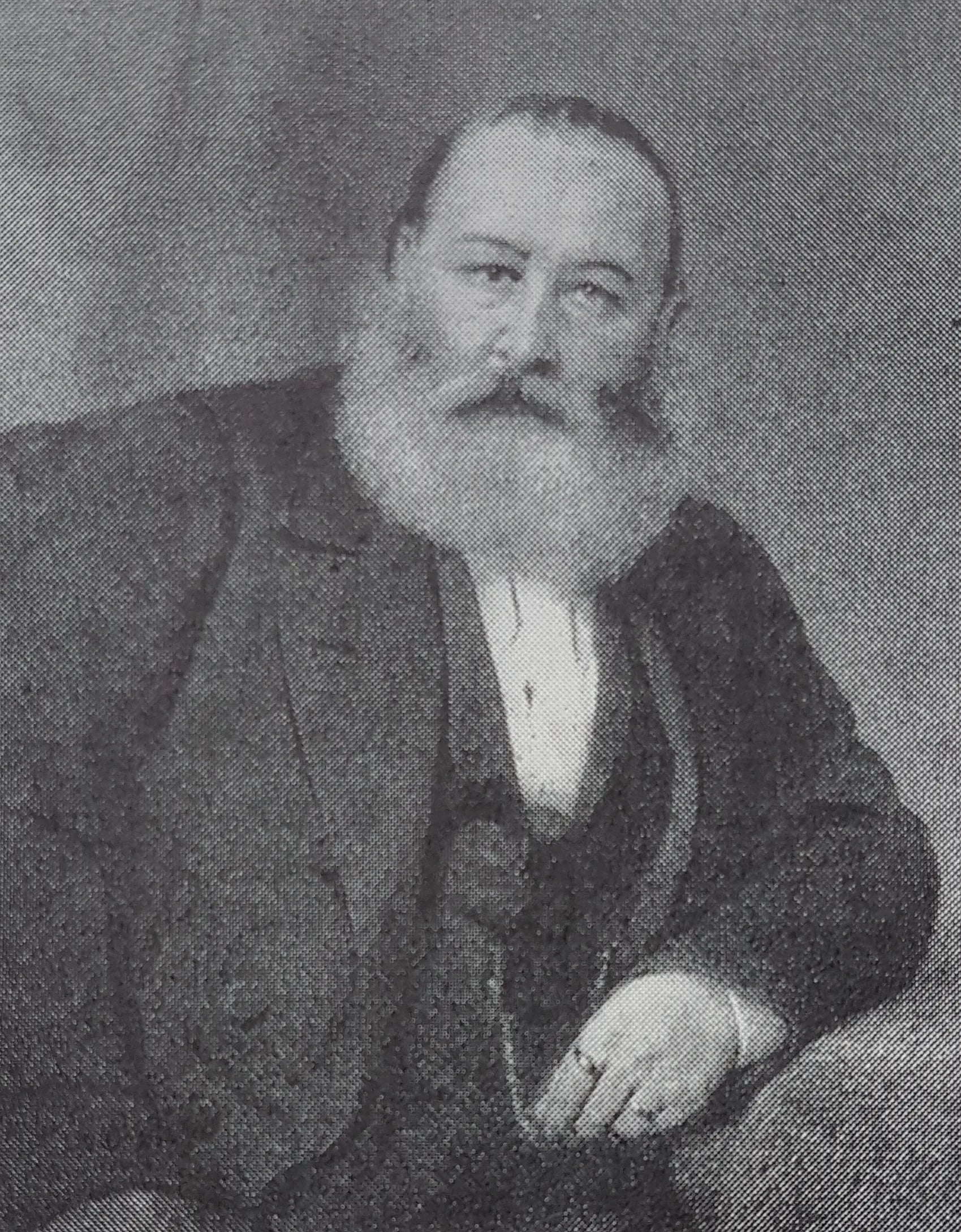 Porträt von Christian Petersen (1804–1867) – Gedenkseite