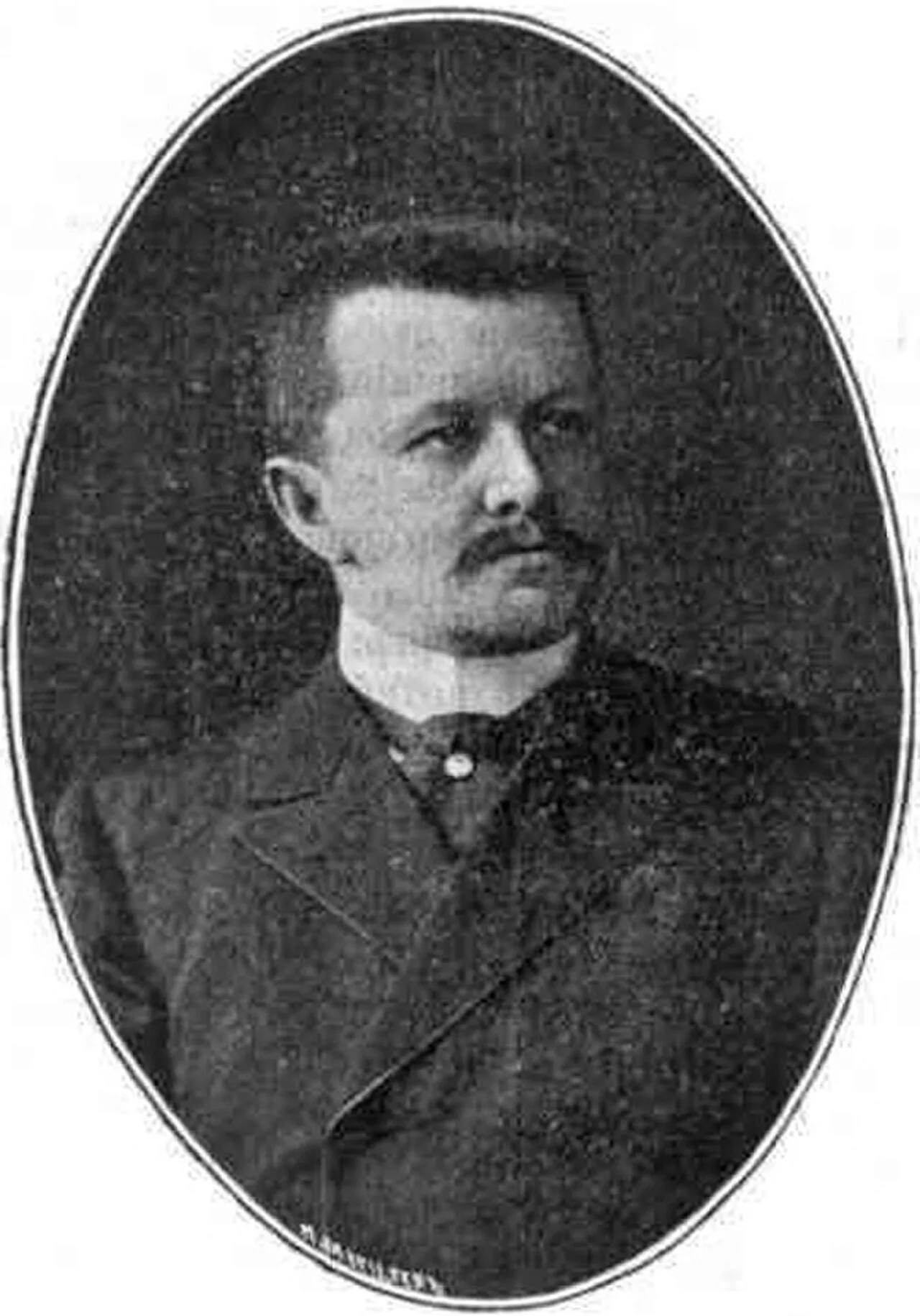 Porträt von Nikolai Walerianowitsch Murawjow (1850–1908) – Gedenkseite