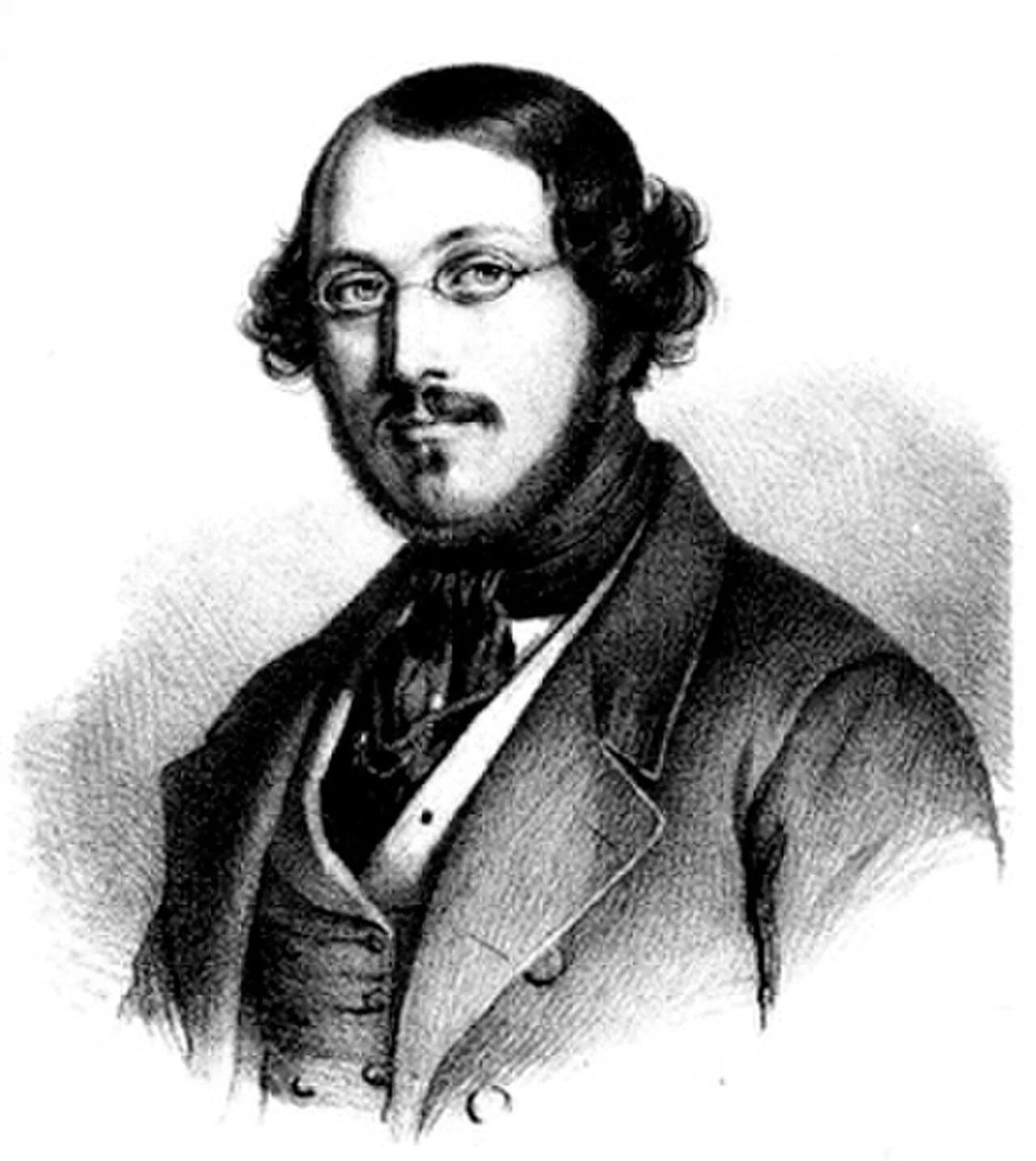 Porträt von Georg Carstensen (1812–1857) – Gedenkseite