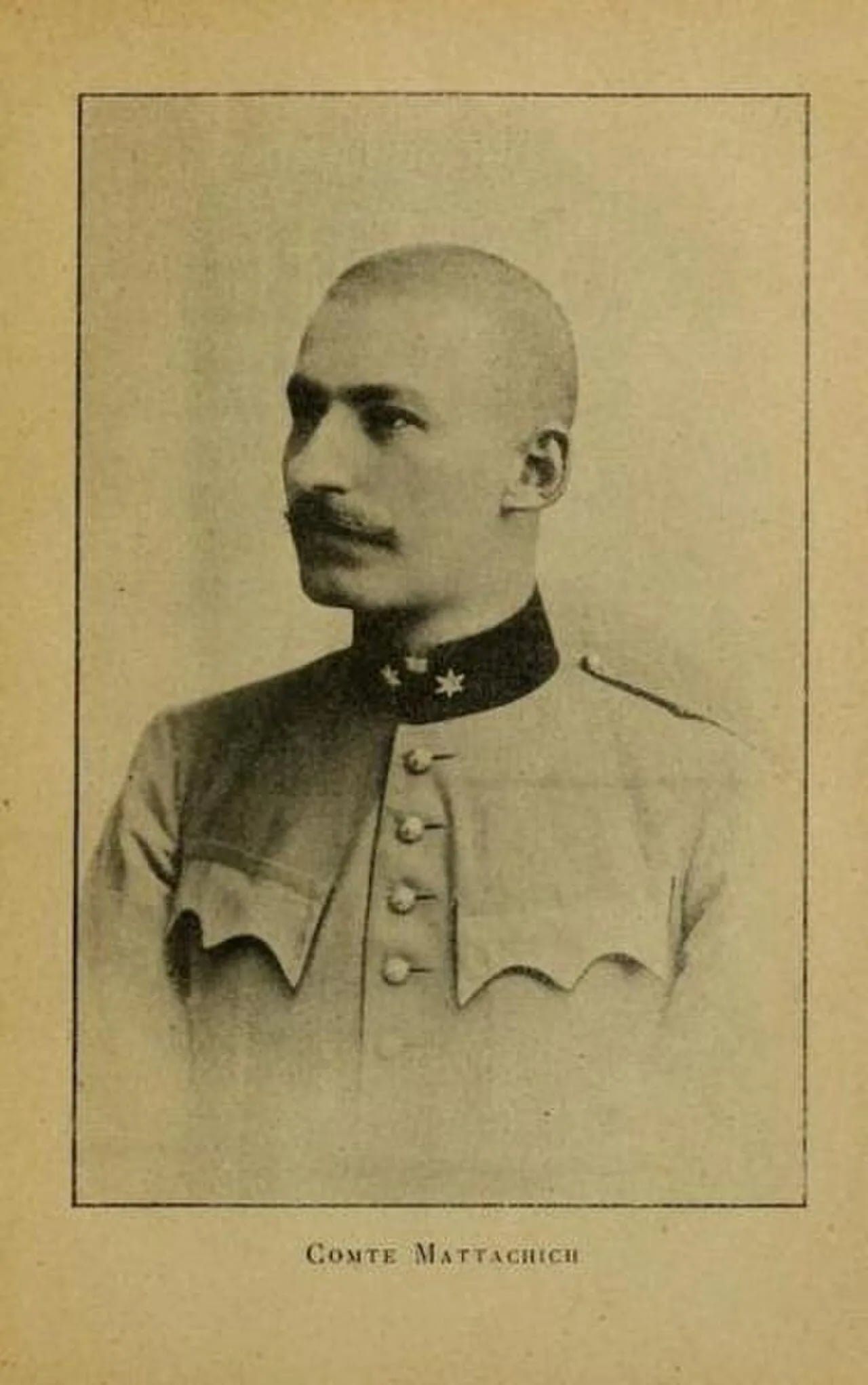 Porträt von Geza Mattachich (1867–1923) – Gedenkseite