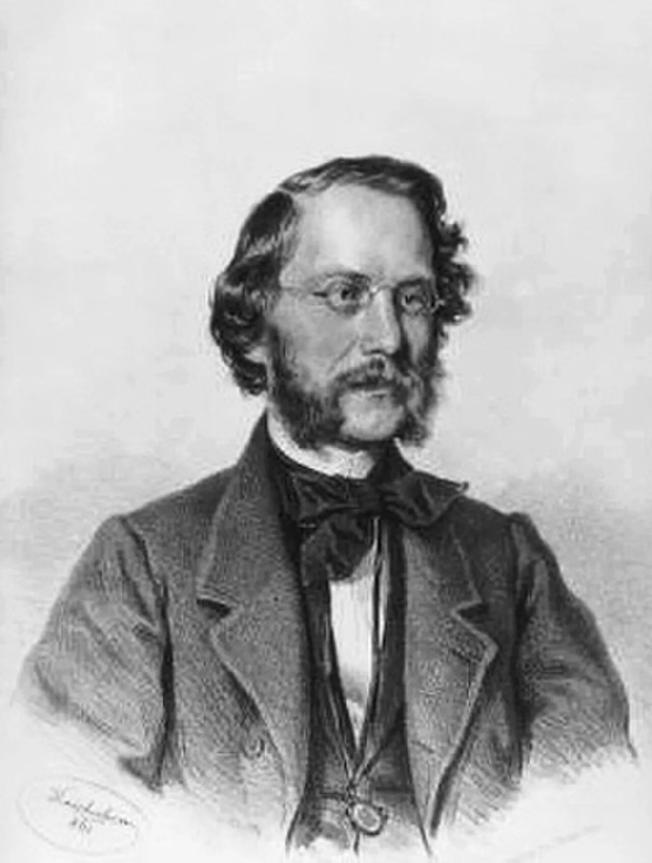 Porträt von Joseph Unger (1828–1913) – Gedenkseite