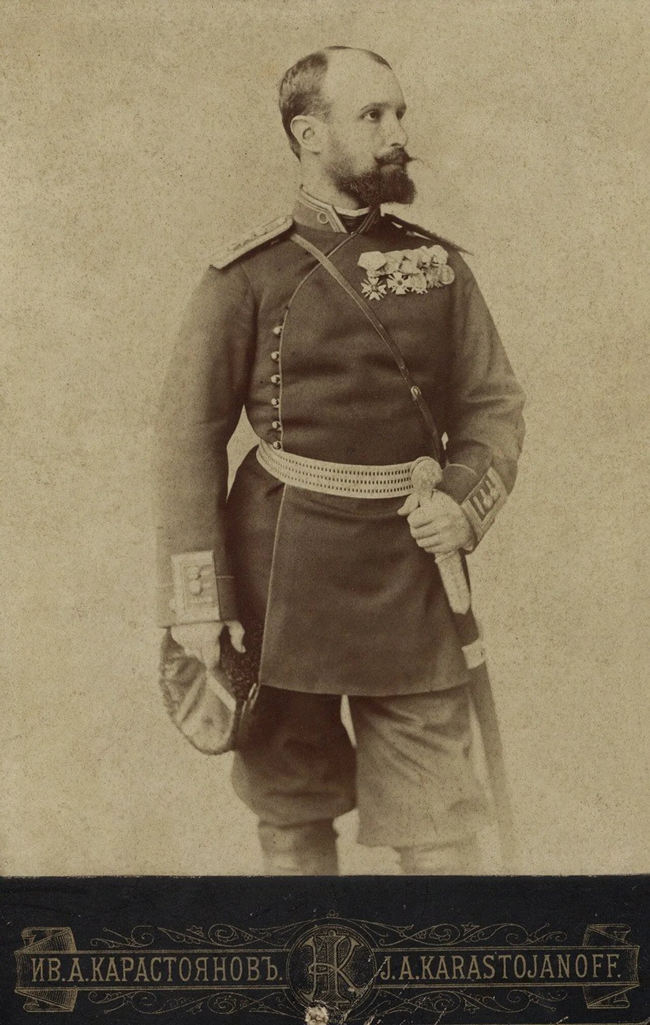 Portrait of Christo Popow (1858–1951) – memorial page