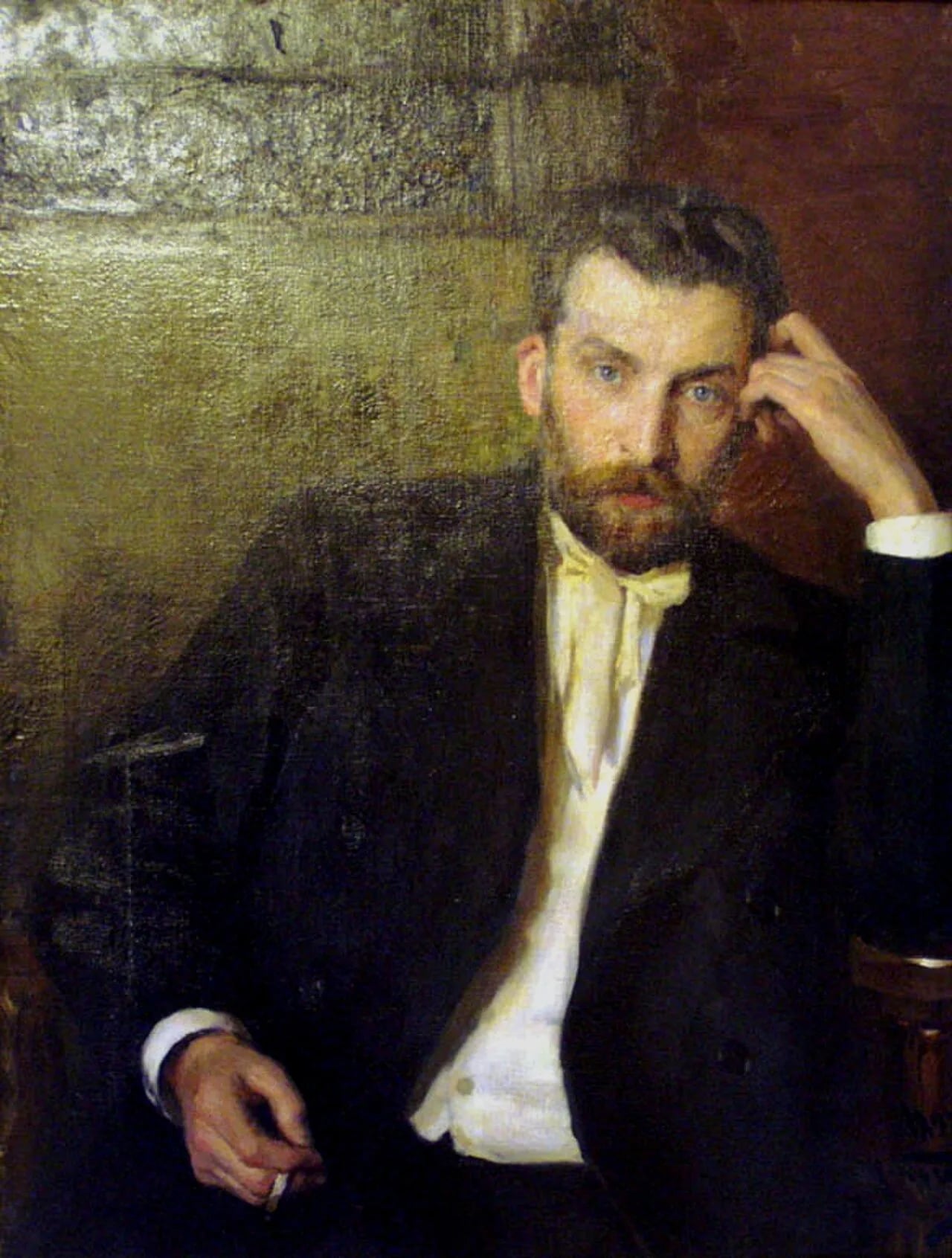 Porträt von Albert Nikolajewitsch Benois (1852–1936) – Gedenkseite