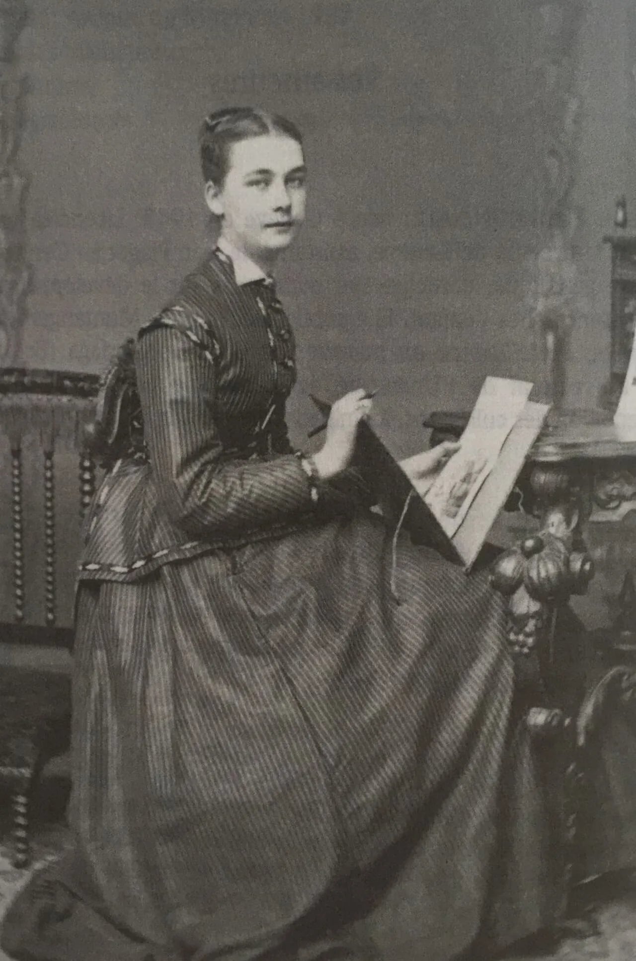 Porträt von Marguerite Naville (1852–1930) – Gedenkseite