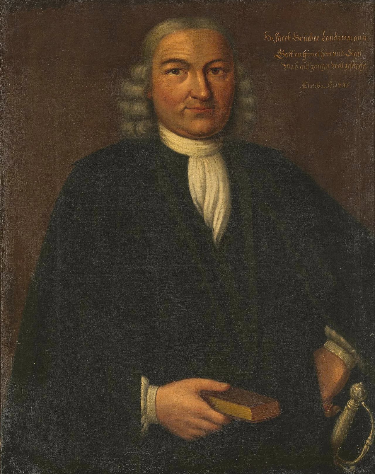 Porträt von Jakob Gruber (1676–1750) – Gedenkseite