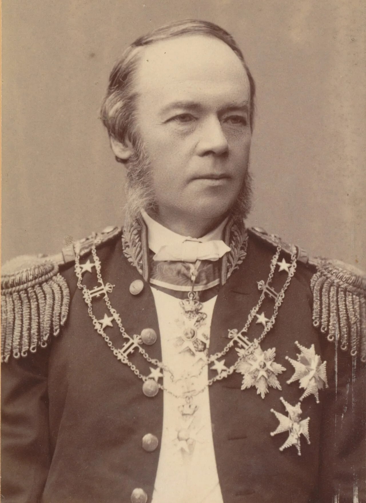 Portrait of Ole Richter (1829–1888) – memorial page