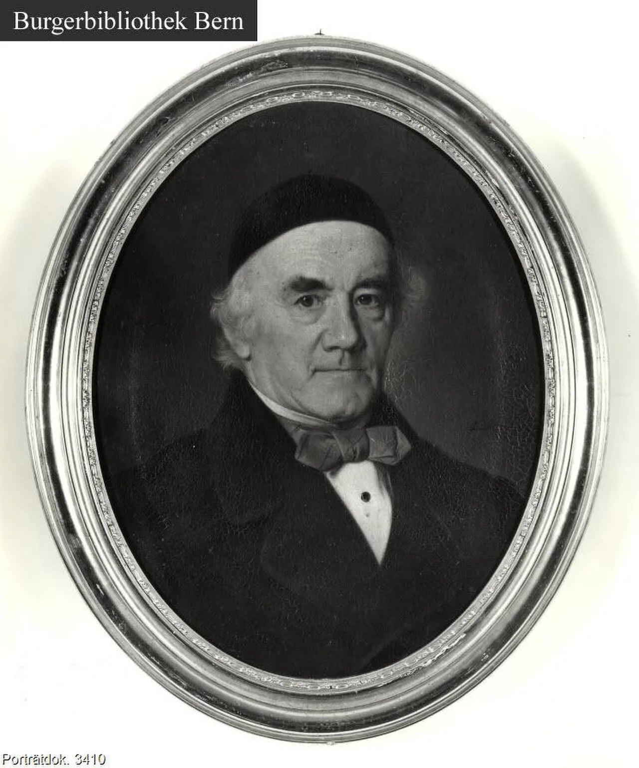 Porträt von Friedrich Langhans (1796–1875) – Gedenkseite