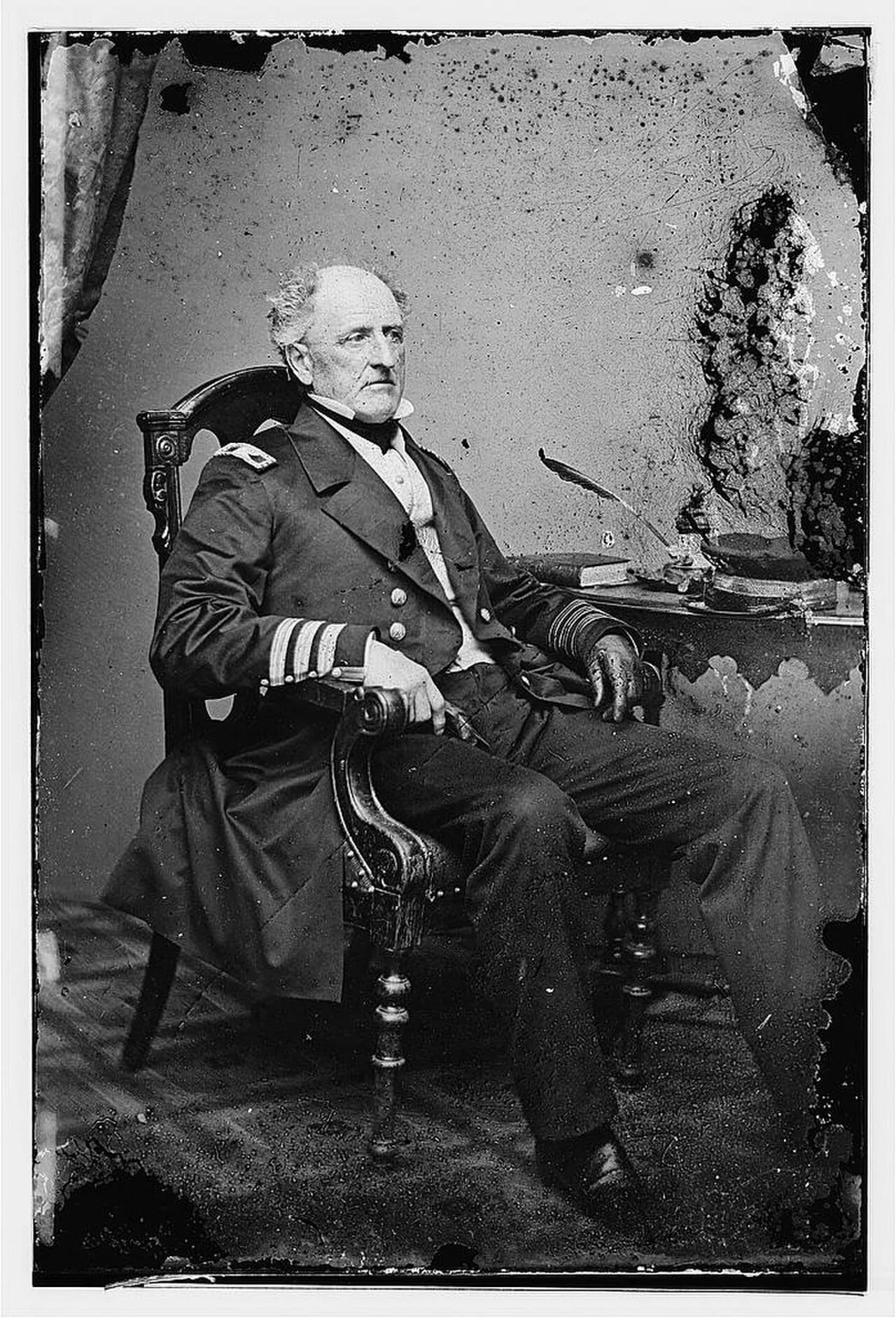 Porträt von Franklin Buchanan (1800–1874) – Gedenkseite