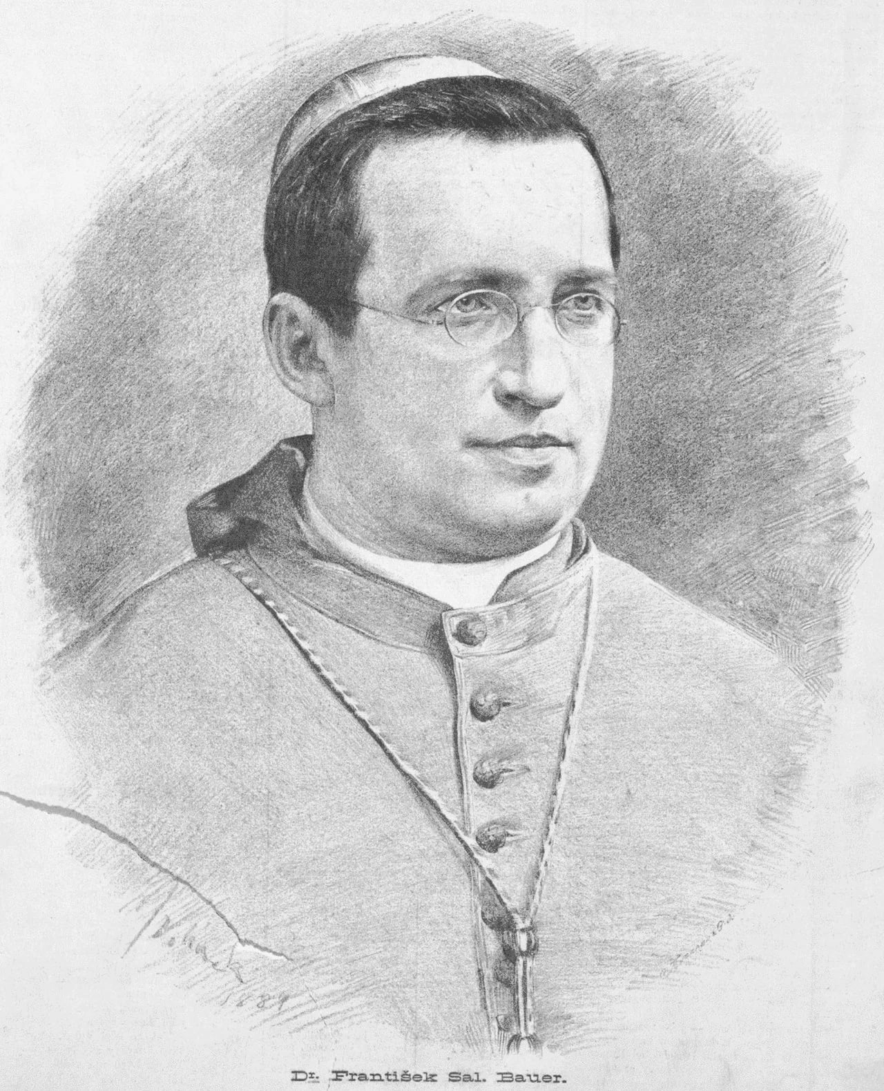 Porträt von Franziskus von Sales Bauer (1841–1915) – Gedenkseite