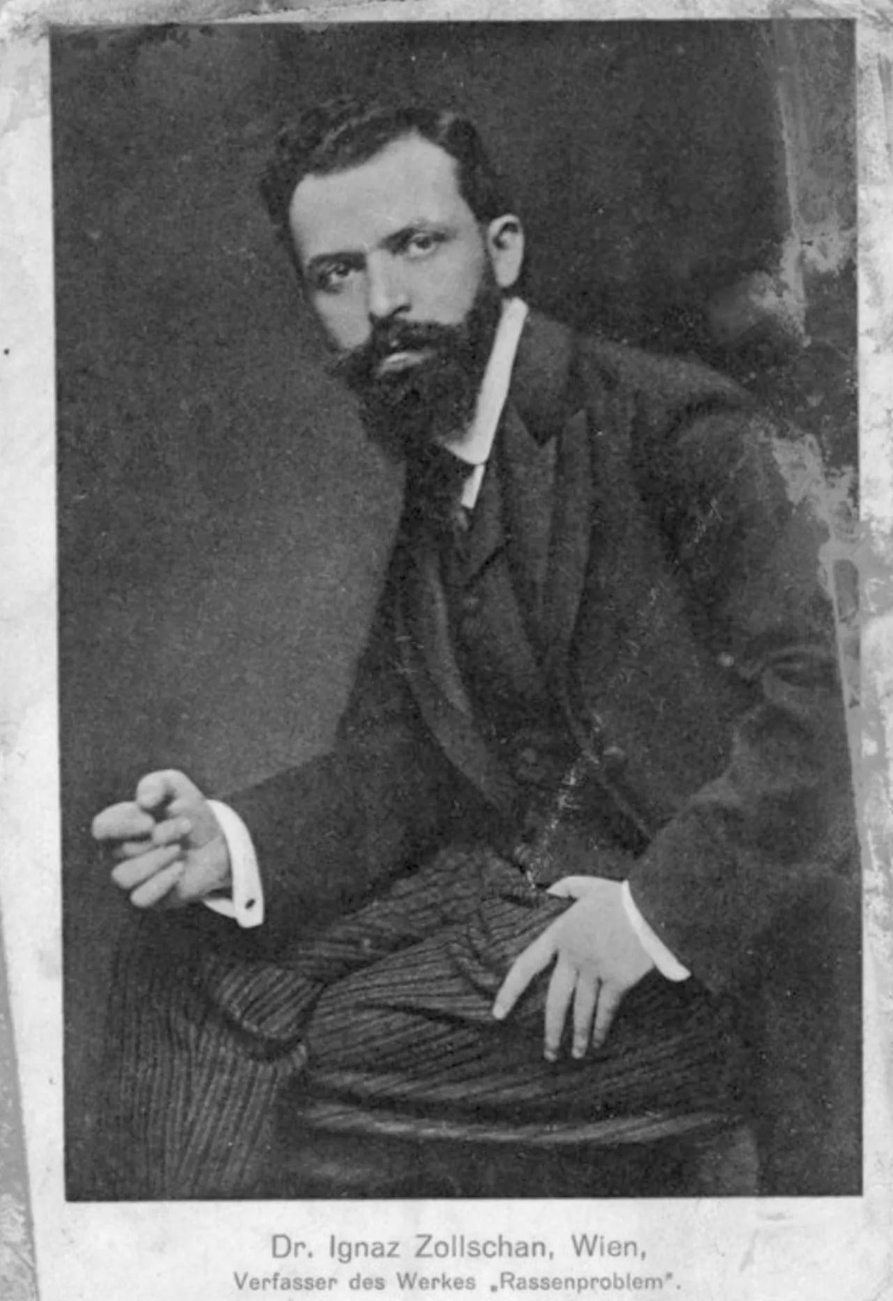Porträt von Ignaz Zollschan (1877–1948) – Gedenkseite