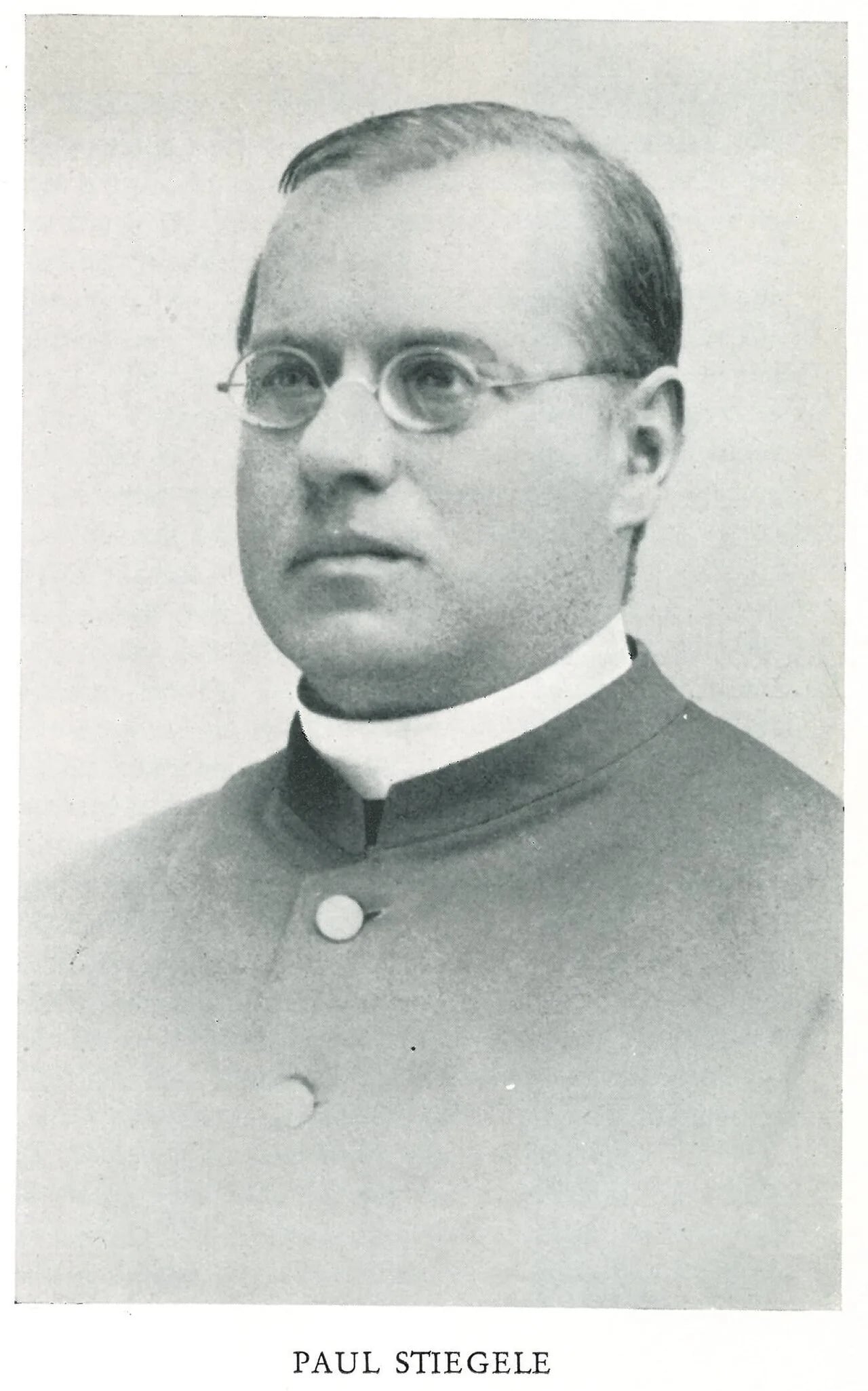 Porträt von Paul Stiegele (1847–1903) – Gedenkseite