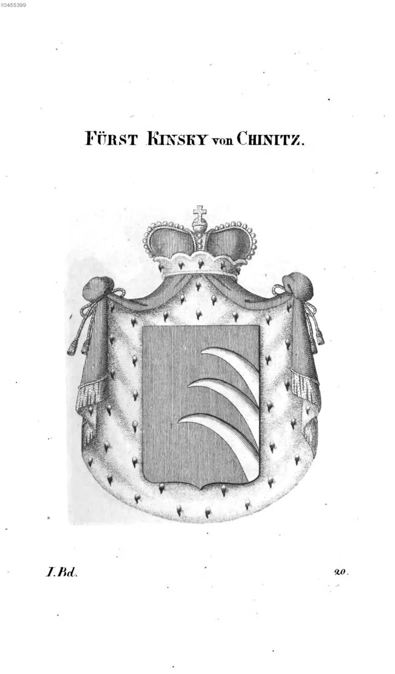 Porträt von Ferdinand Kinsky (1866–1916) – Gedenkseite