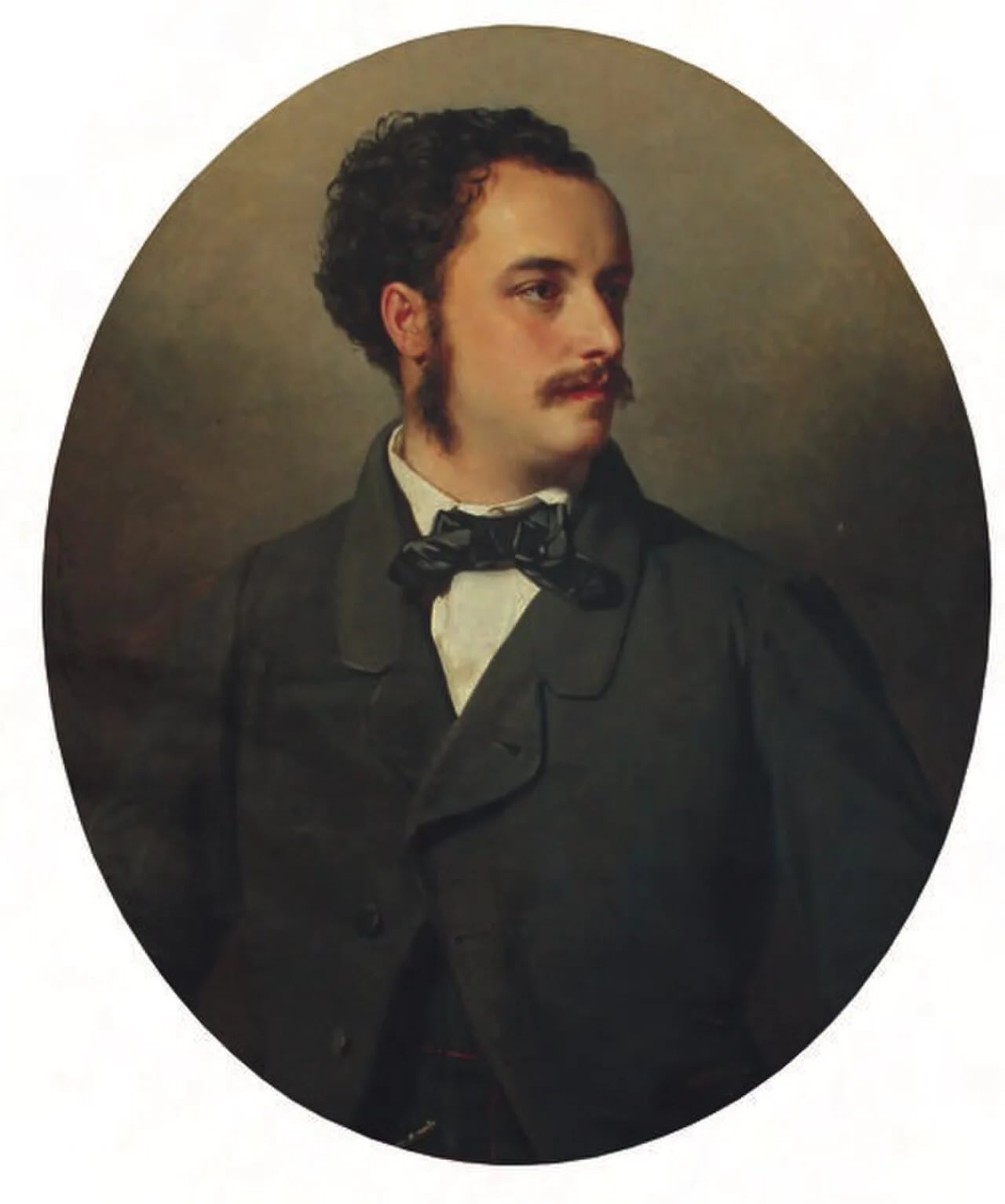 Portrait of Richard Lauchert (1823–1868) – memorial page