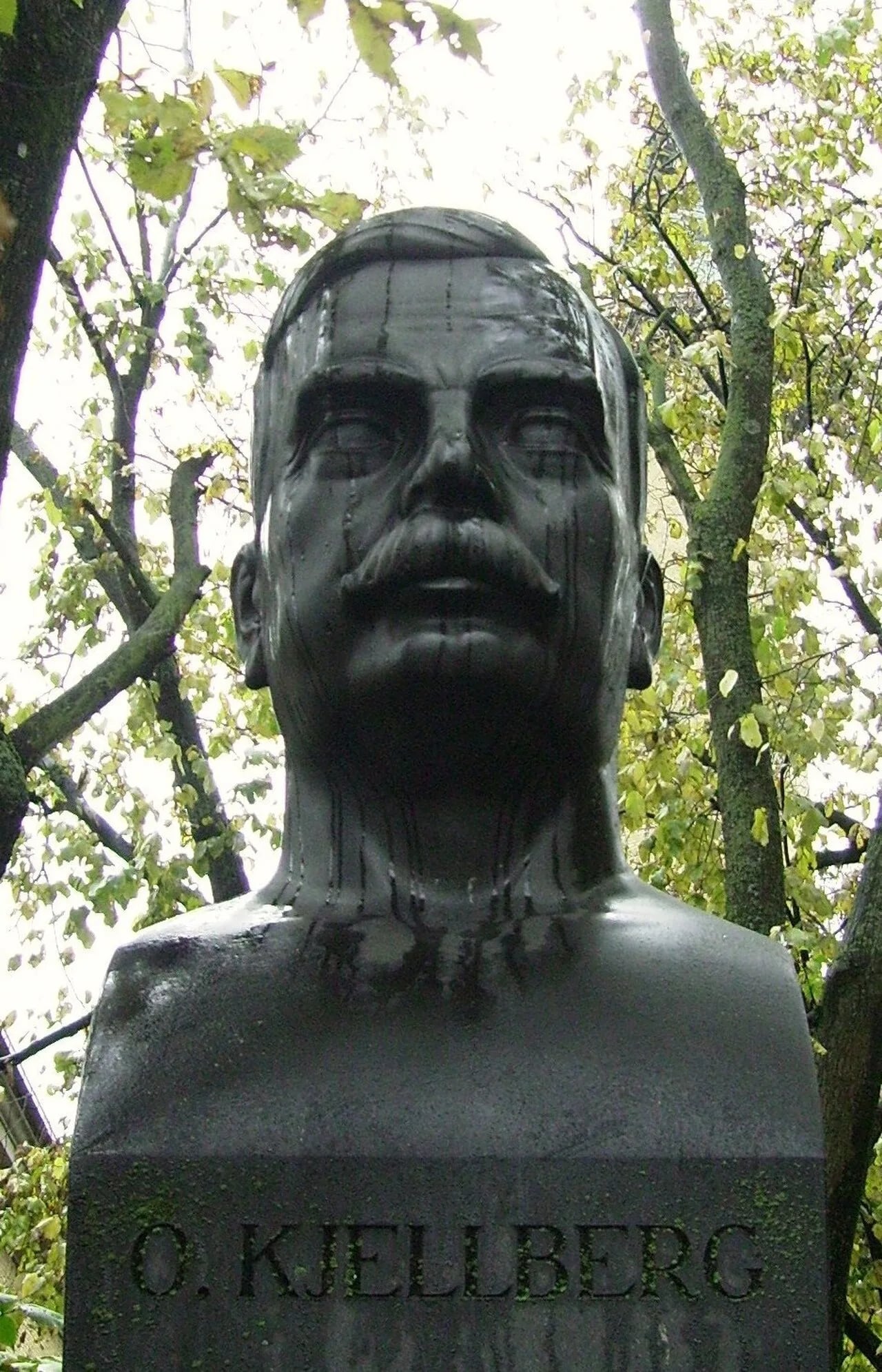 Porträt von Oscar Kjellberg (1870–1931) – Gedenkseite