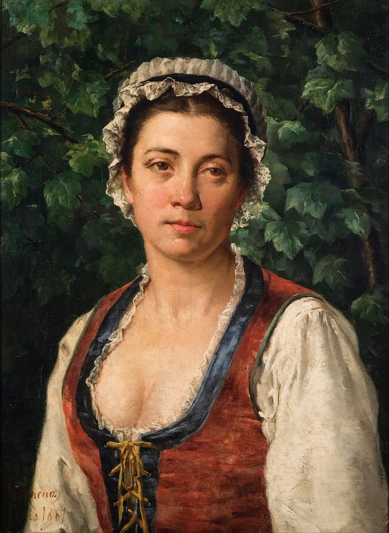 Porträt von Josefa Garcia Greno (1850–1902) – Gedenkseite