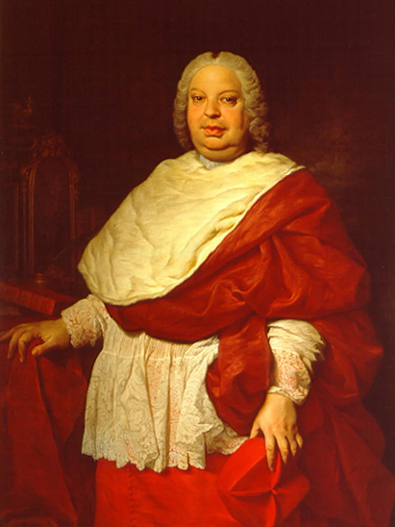 Porträt von Silvio Valenti Gonzaga (1690–1756) – Gedenkseite