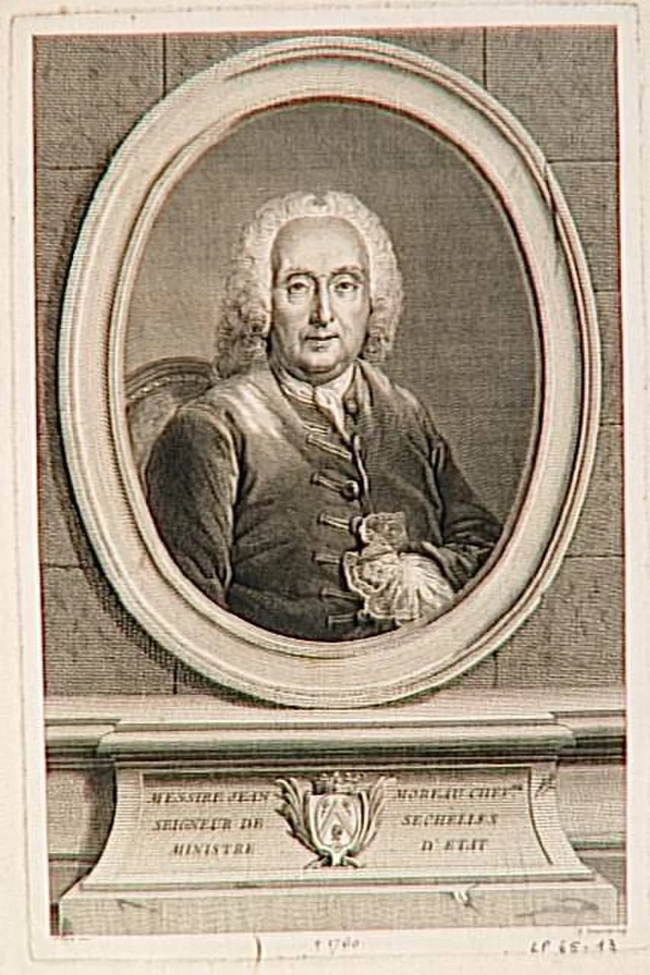 Portrait of Jean Moreau de Séchelles (1690–1760) – memorial page