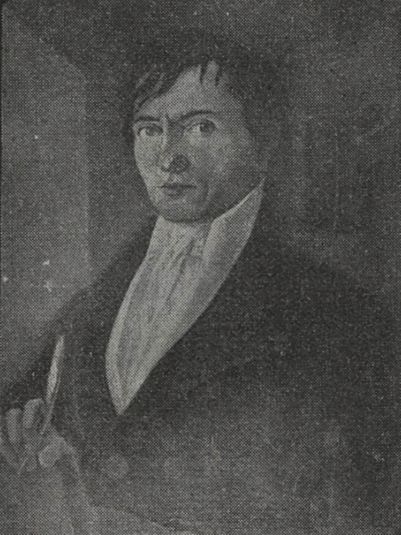 Porträt von Jan Vlastislav Plánek (1789–1865) – Gedenkseite