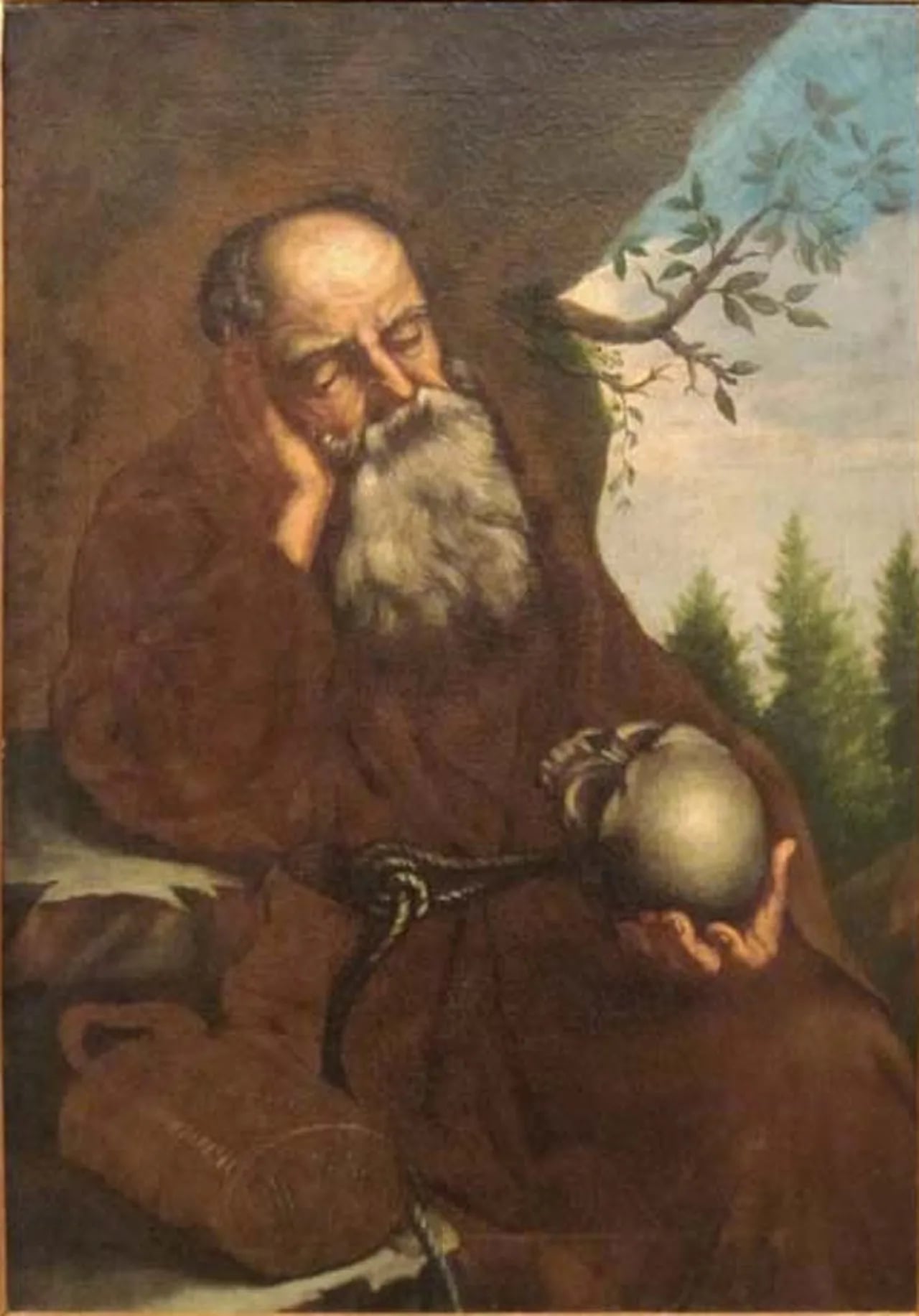 Porträt von Bernhard von Offida (1604–1694) – Gedenkseite