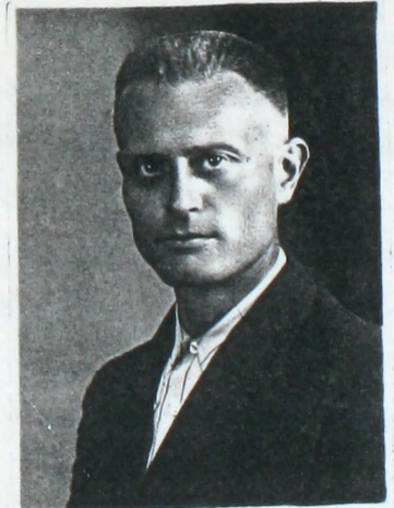 Porträt von Jan Čáp (1906–1944) – Gedenkseite
