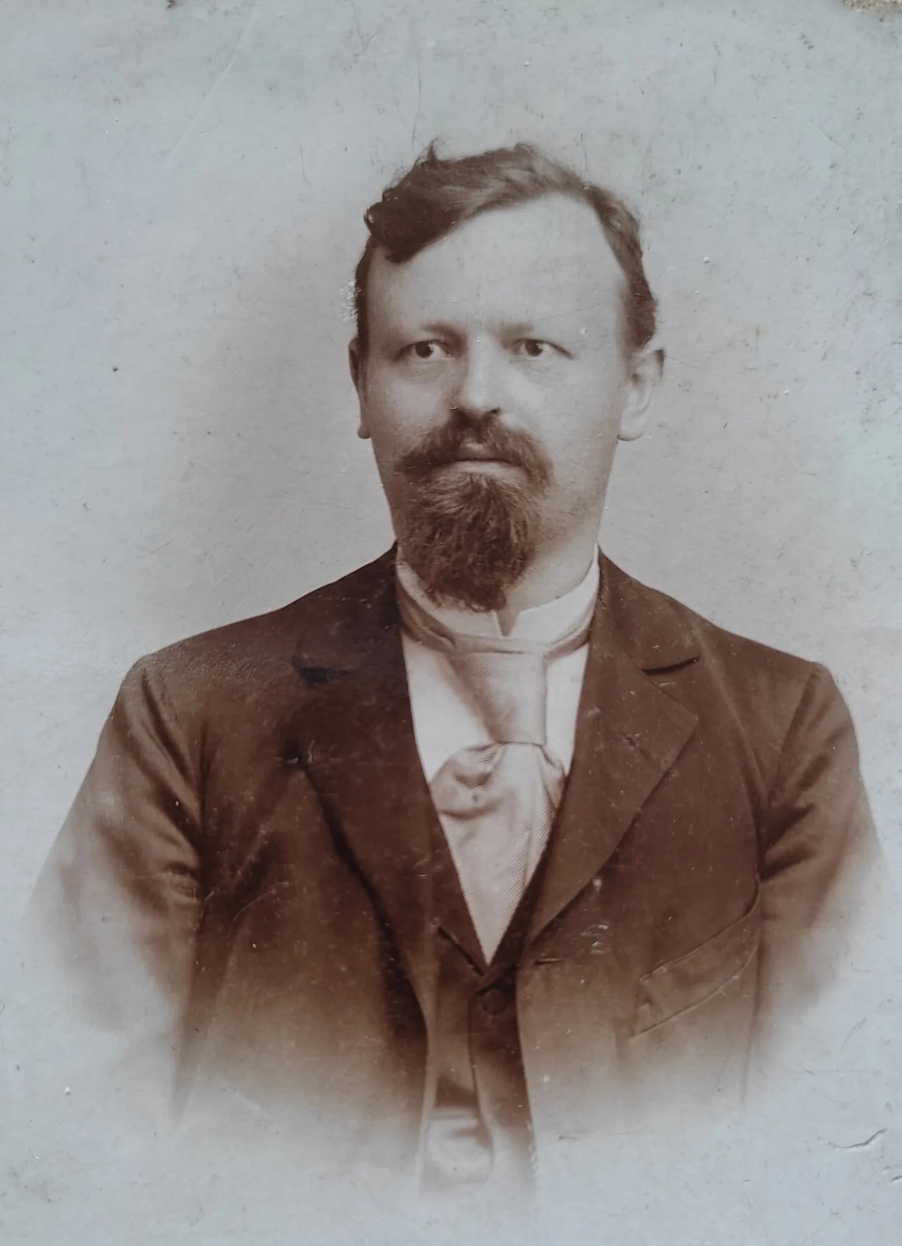 Porträt von Antonín Mühl (1856–1905) – Gedenkseite
