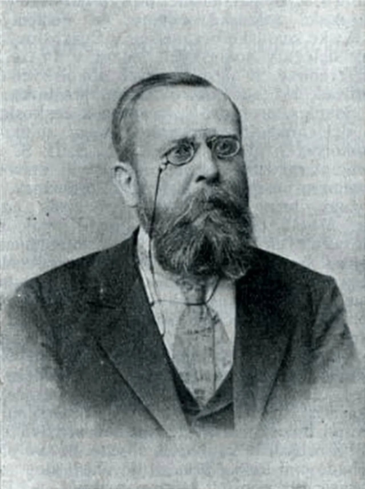 Porträt von František Josef Pelz (1848–1922) – Gedenkseite