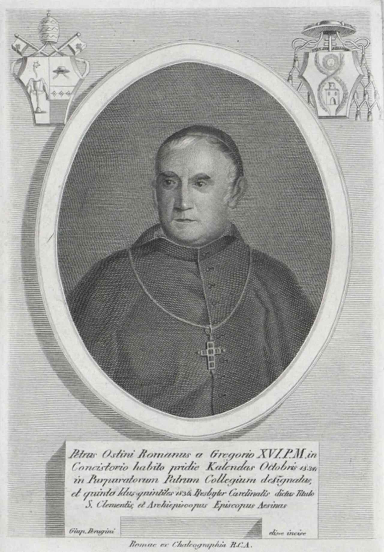 Portrait of Pietro Ostini (1775–1849) – memorial page