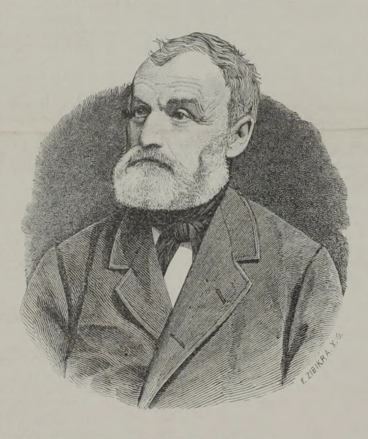 Portrait of Dominik Špatinka (1808–1892) – memorial page