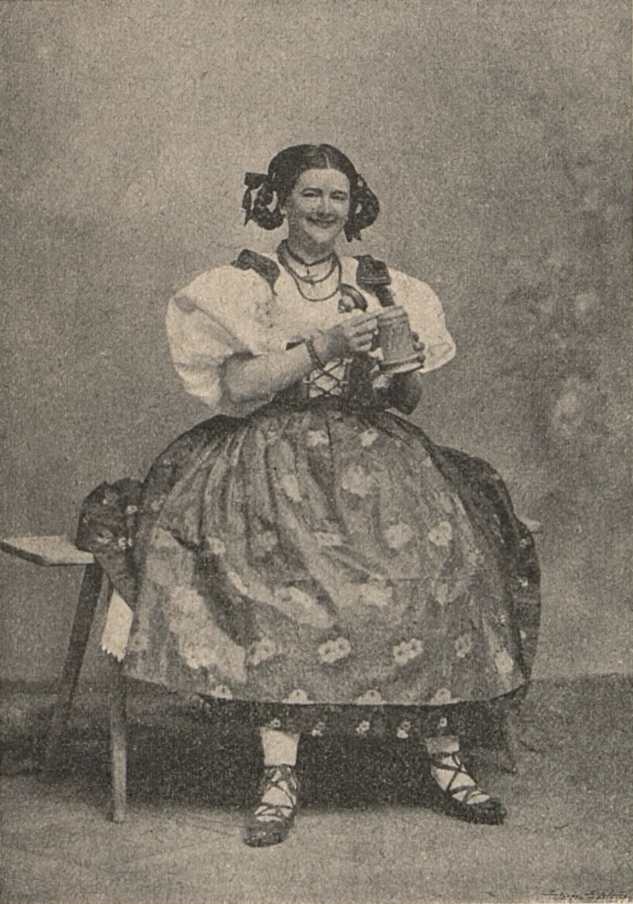 Porträt von Anna Veverková-Kettnerová (1869–1960) – Gedenkseite