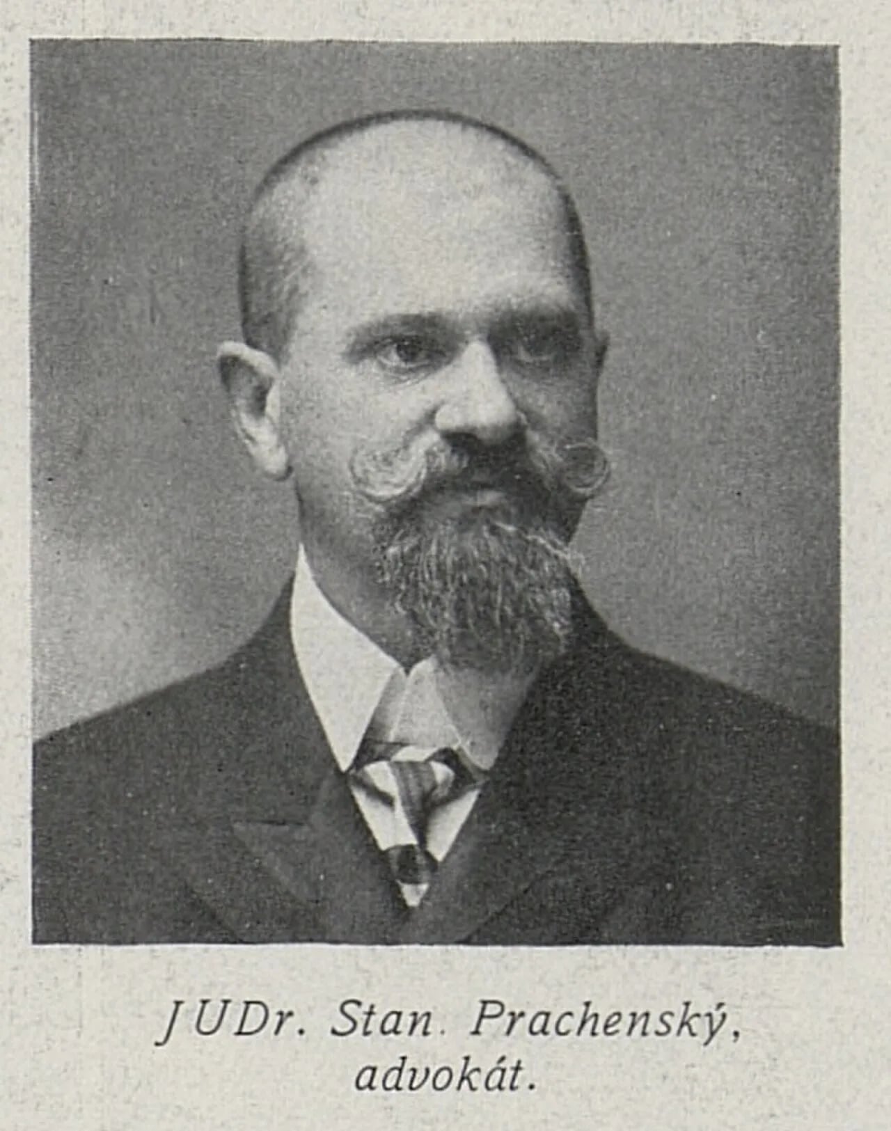 Porträt von Stanislav Prachenský (1861–1920) – Gedenkseite