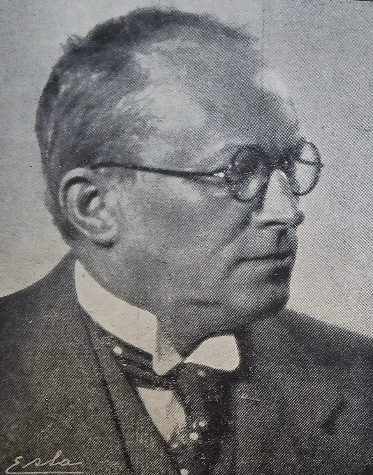 Porträt von Karel Vika (1875–1941) – Gedenkseite