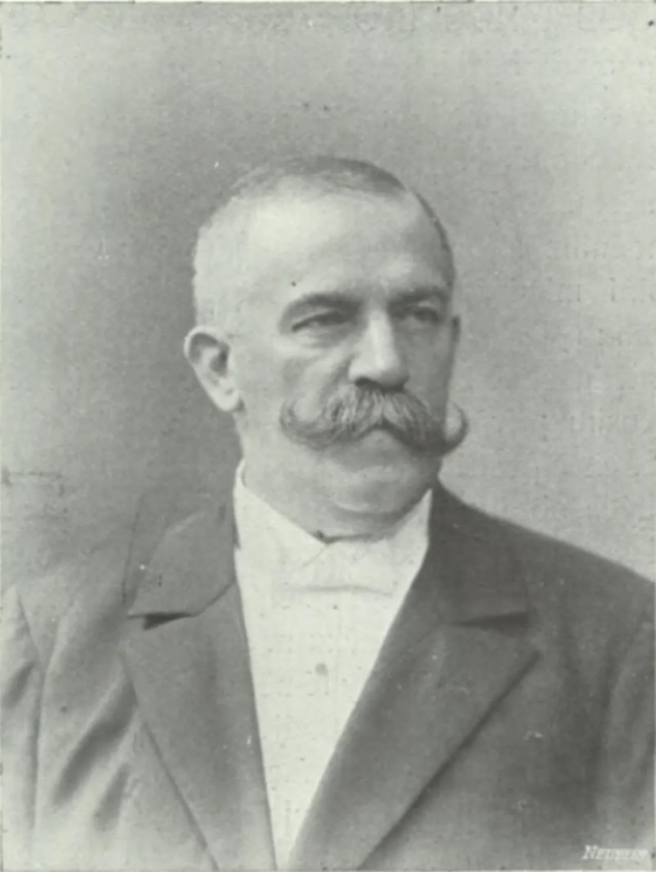 Porträt von Antonín Müller (1852–1927) – Gedenkseite
