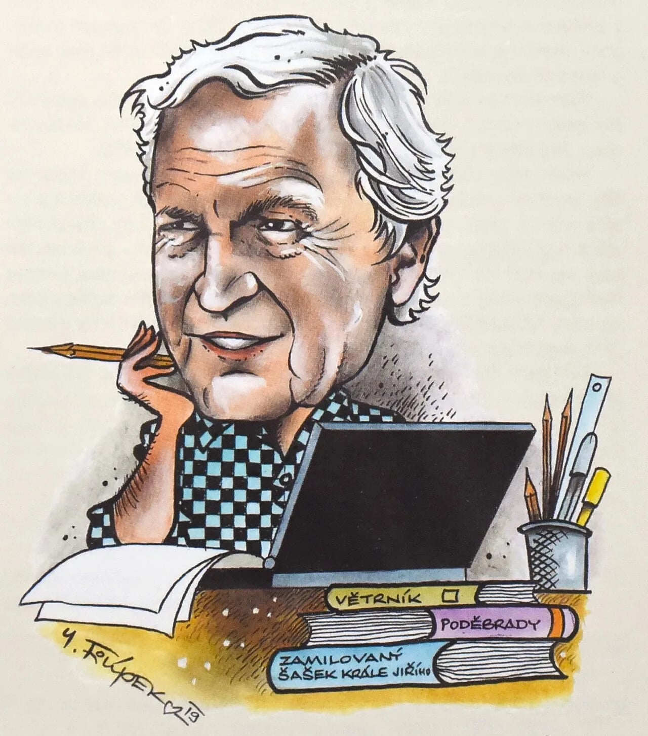 Porträt von Jiří Stegbauer (1949–2021) – Gedenkseite