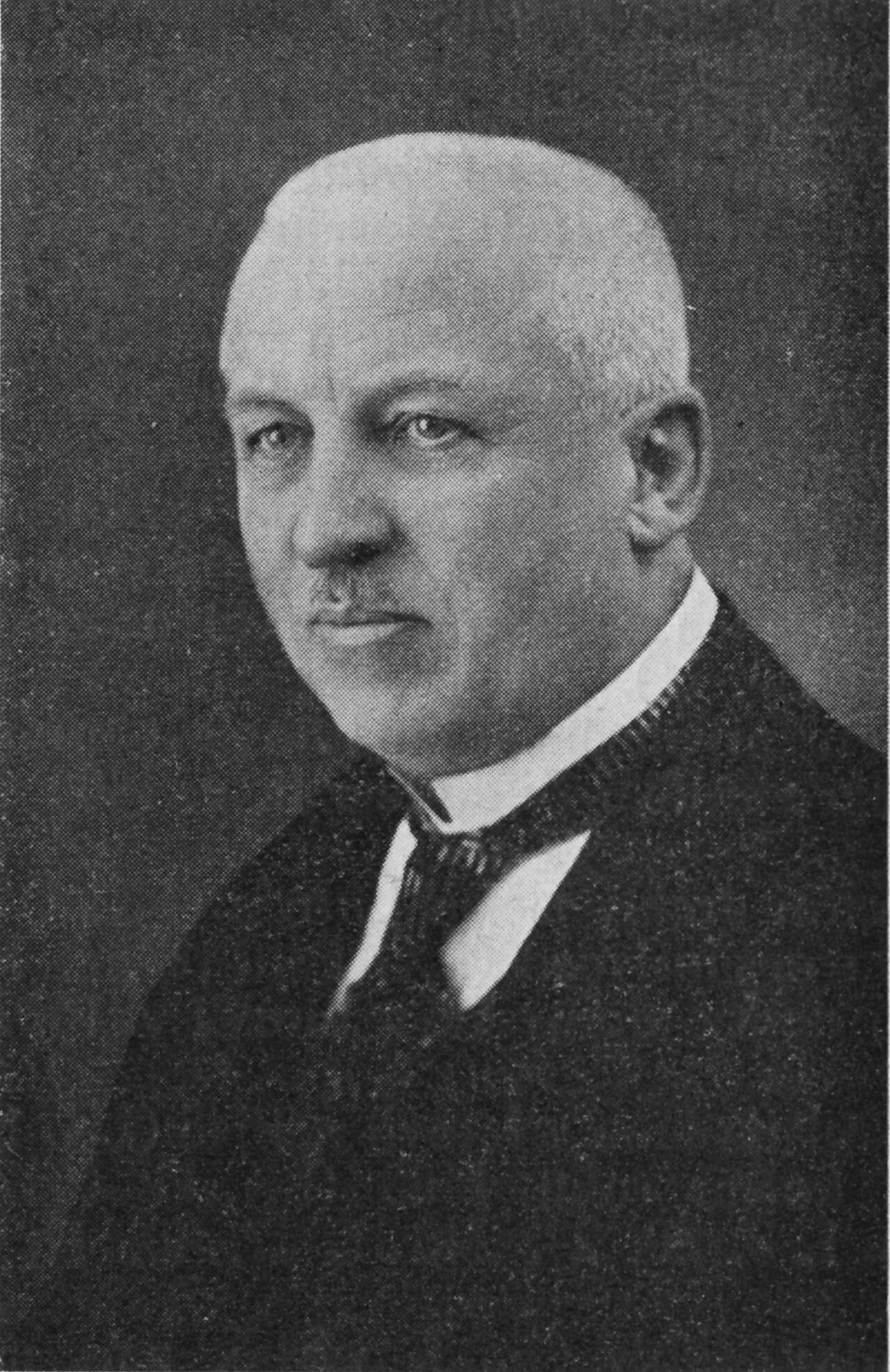 Porträt von Vladimír Novotný (1863–1936) – Gedenkseite