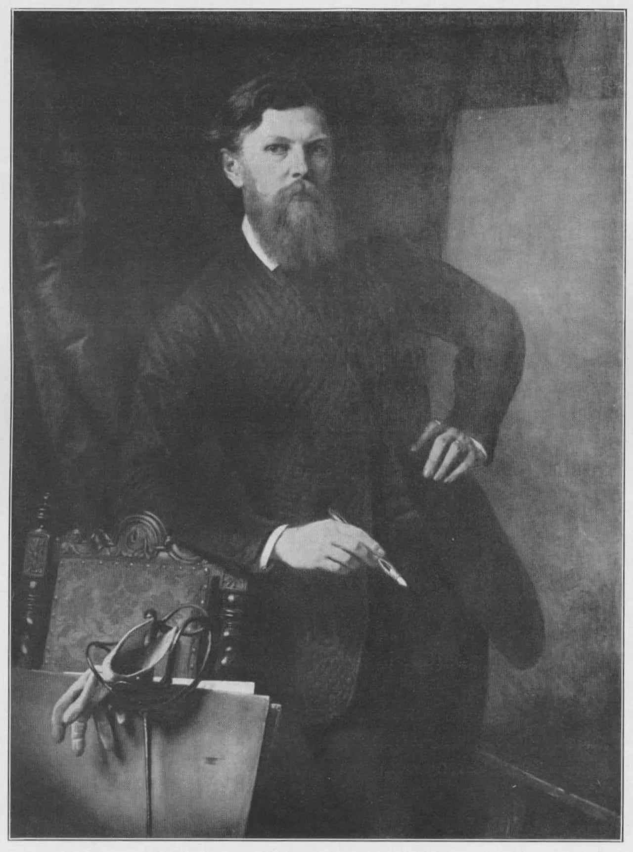 Porträt von Stanislaus von Kalckreuth (1820–1894) – Gedenkseite