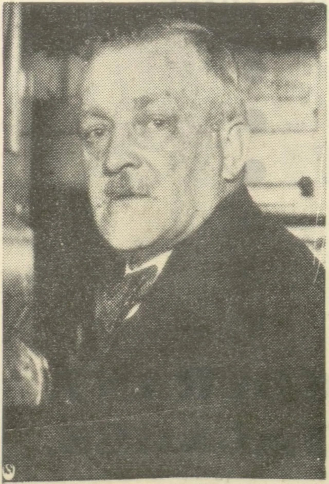 Portrait of Jan Zwart (1877–1937) – memorial page