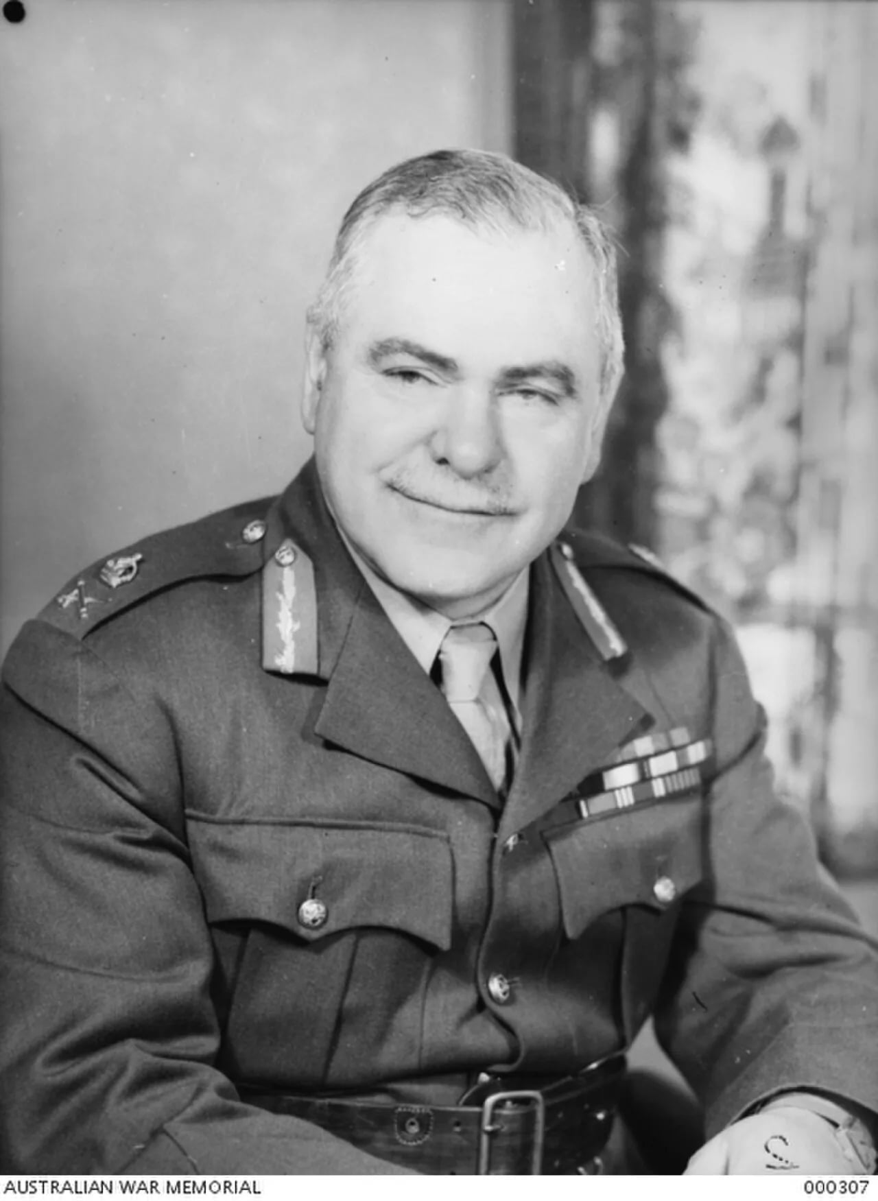 Porträt von Thomas Blamey (1884–1951) – Gedenkseite