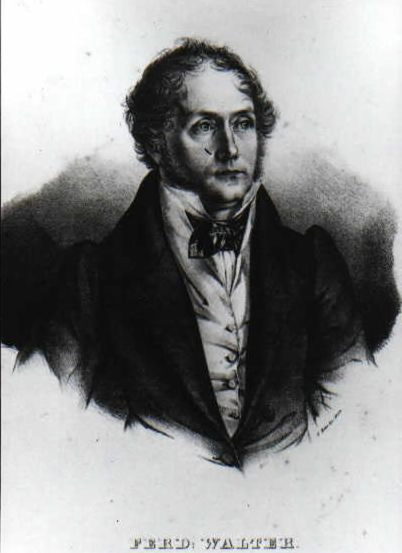 Porträt von Ferdinand Walter (1794–1879) – Gedenkseite