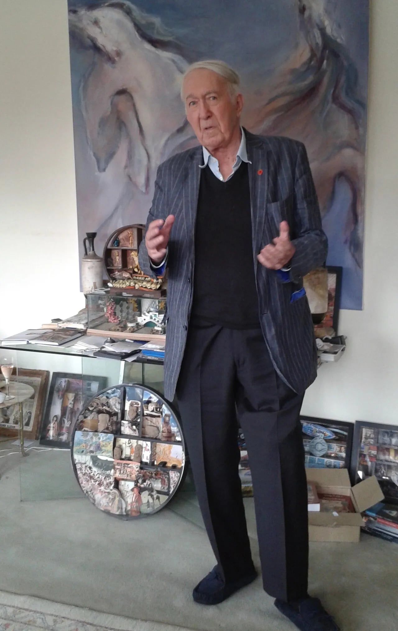 Portrait of Andrew Sinclair (1935–2019) – memorial page