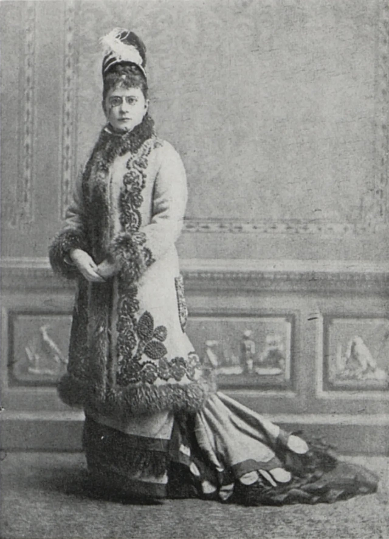Porträt von Anna Drasdilová (1841–1929) – Gedenkseite