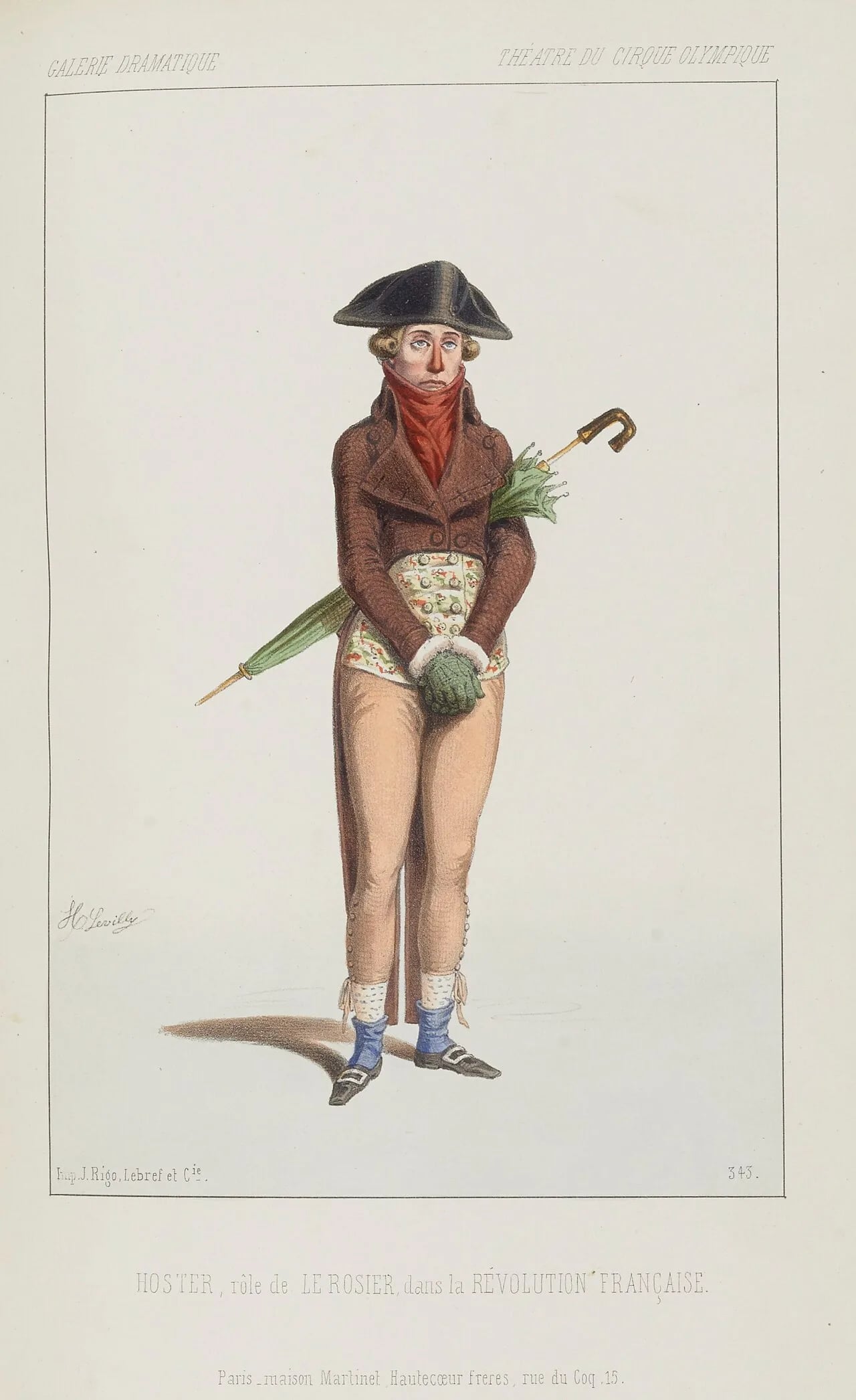 Portrait of Philias Salvator Levilly dit Hoster (1803–1883) – memorial page