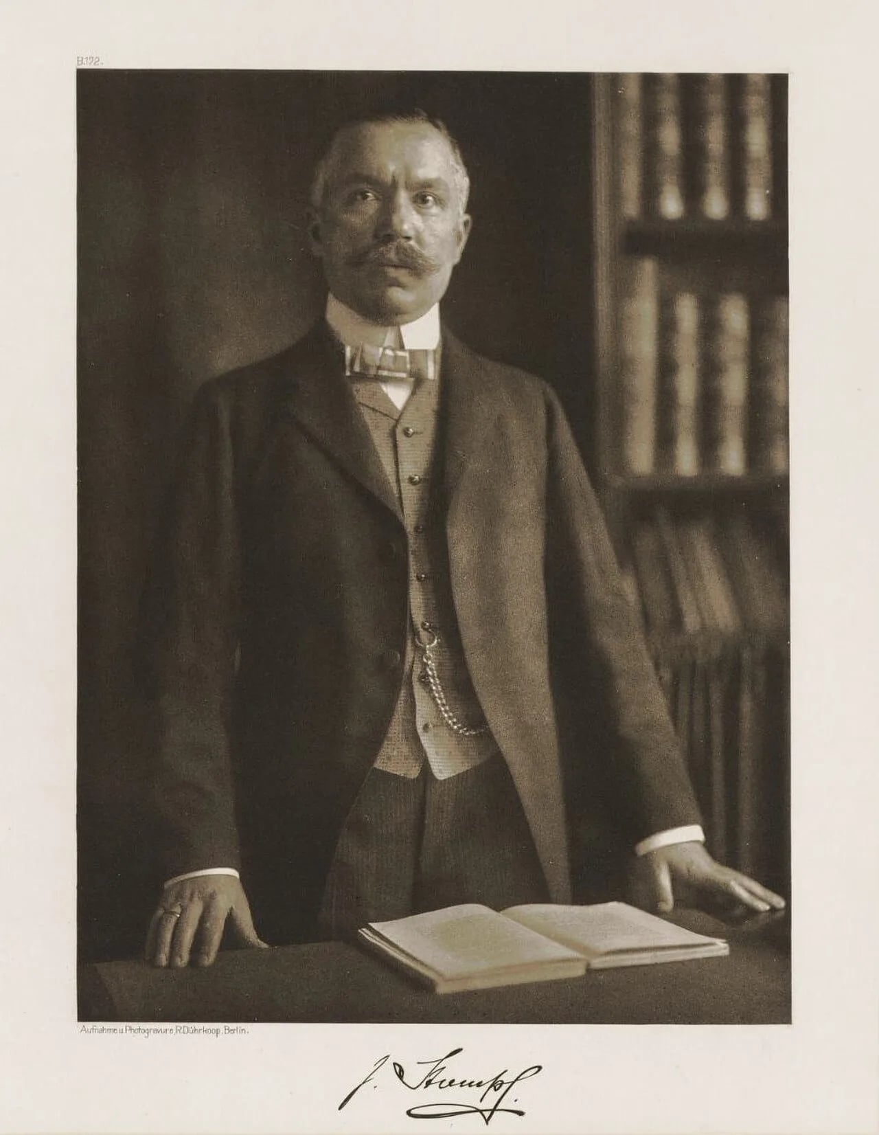 Porträt von Johannes Stumpf (1862–1936) – Gedenkseite