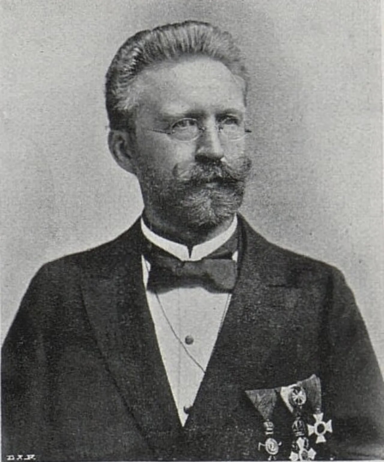 Porträt von Antonín Reinwart (1856–1929) – Gedenkseite