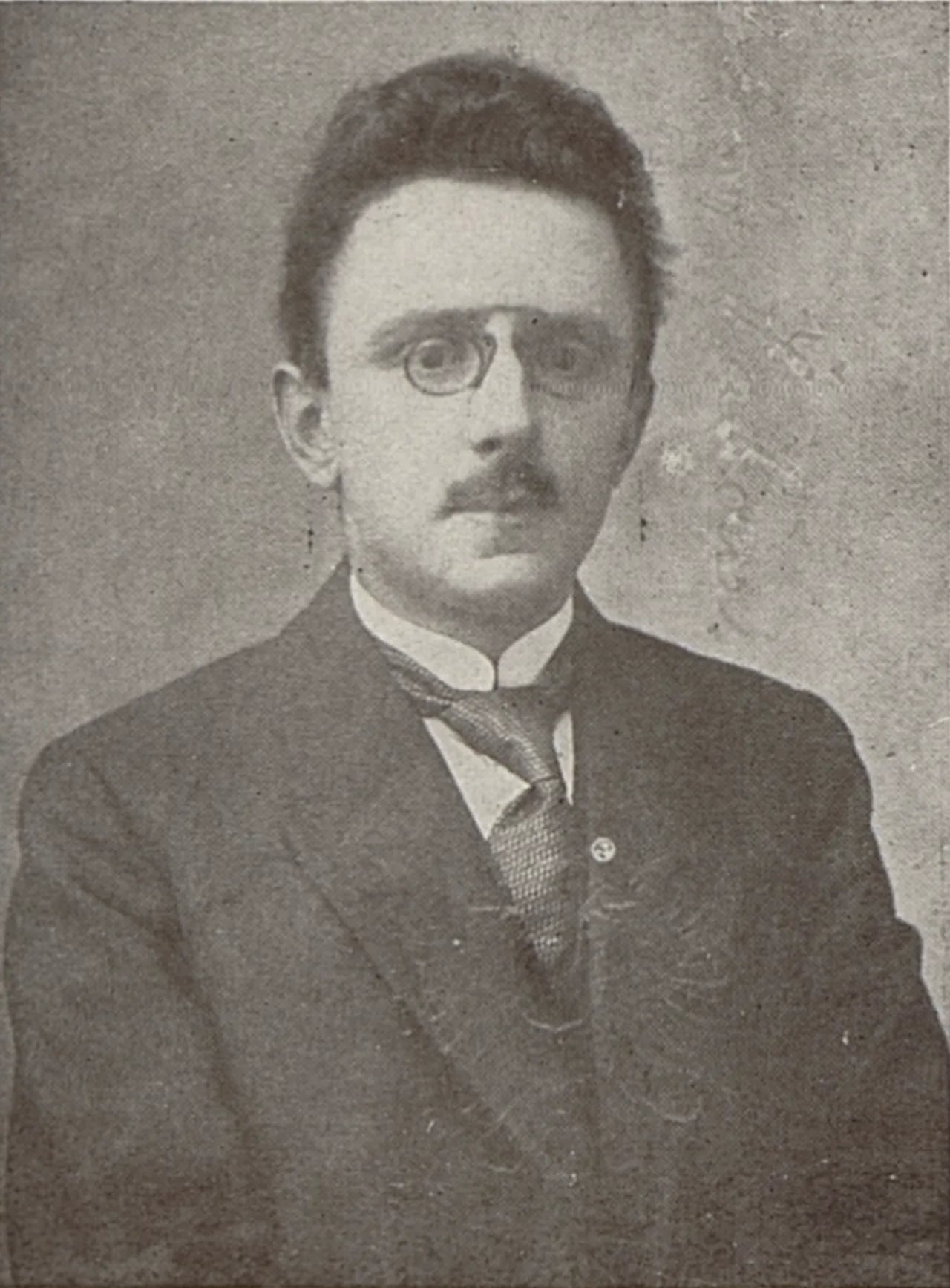 Porträt von Blahomír Žahour (1889–1972) – Gedenkseite