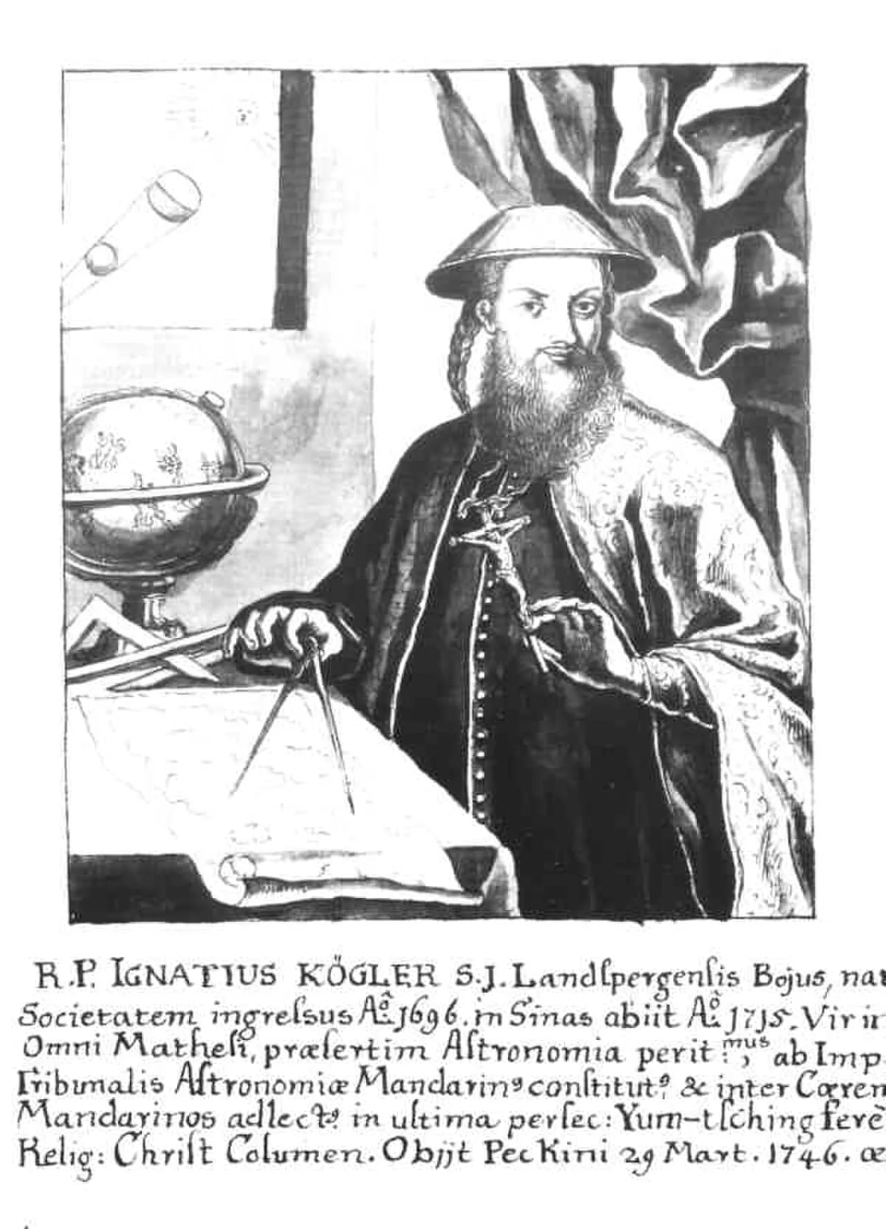 Portrait of Ignaz Kögler (1680–1746) – memorial page