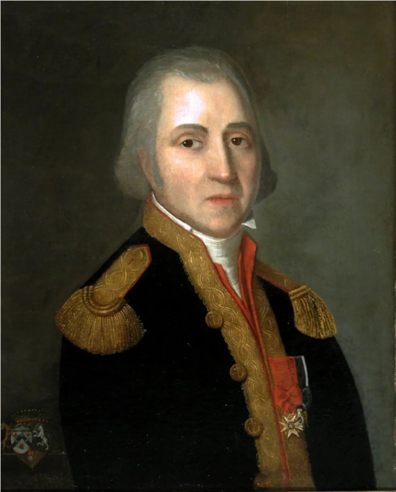 Porträt von Étienne Marc Antoine Joseph de Grasse-Limermont (1725–1790) – Gedenkseite
