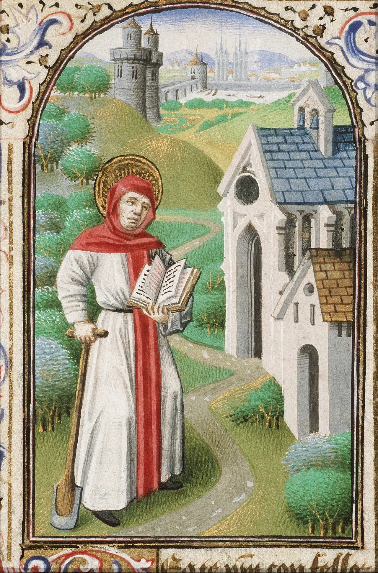 Portrait of Fiacrius (607–668) – memorial page